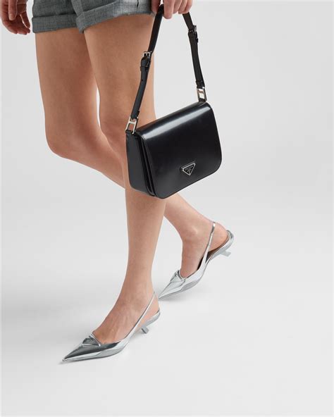 prada logo slingbacks|Prada slingback shoes review.